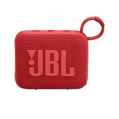 JBL Go 4 Ultra-Portable Bluetooth Speaker (4.2W, Red)